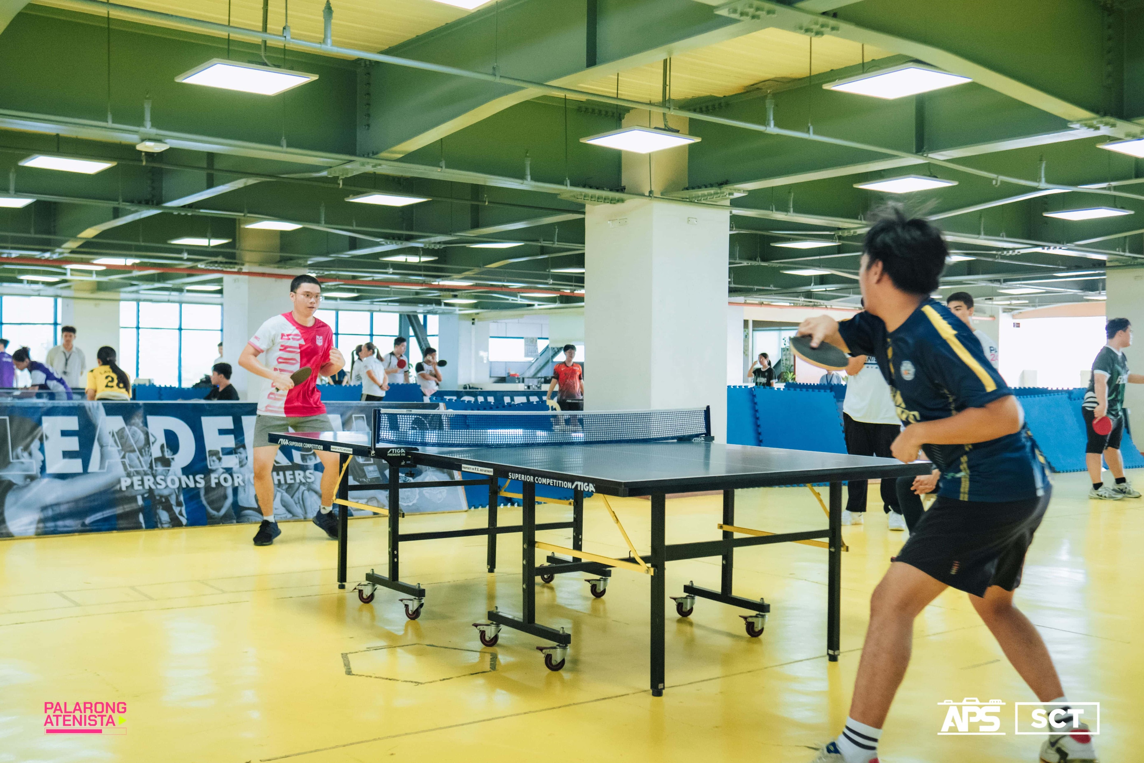 Table Tennis Men Singles and Doubles